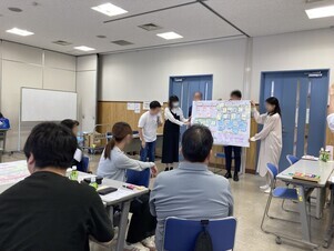 1班発表の様子を撮影した写真