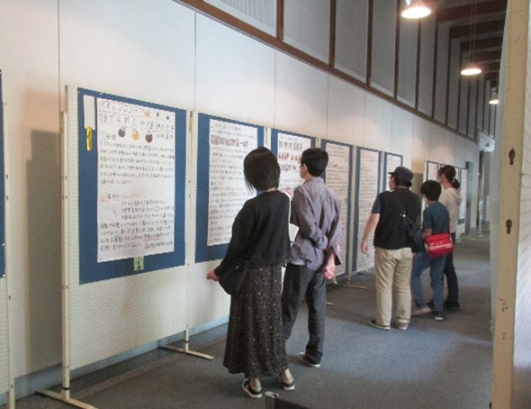 過去の「わたしたちの郷土川越展」を開催している様子の写真