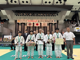 マルちゃん杯2025での集合写真