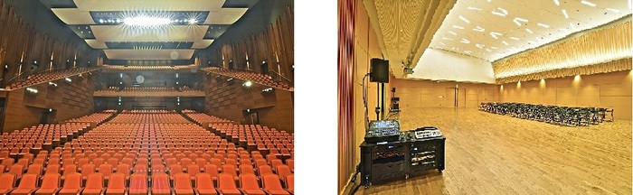 「大ホール」・「小ホール」の写真