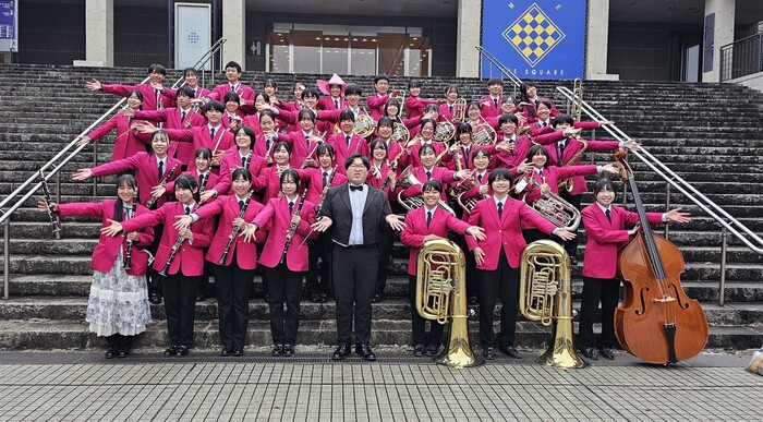 山村学園高校吹奏楽部写真