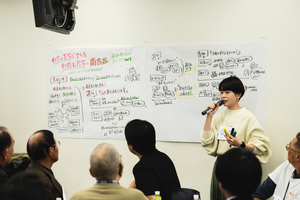 グラフィックレコーダーによるまとめの写真