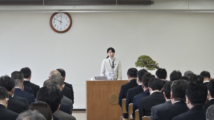 写真:令和8年仕事始め式の様子