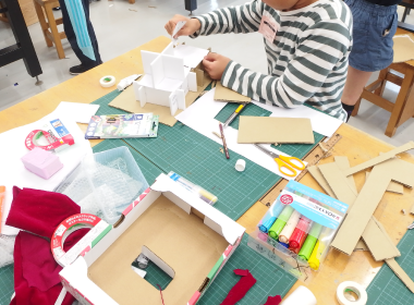 画像：春休みのミニアトリエ