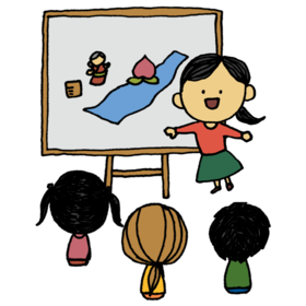 パネルシアターのイラスト