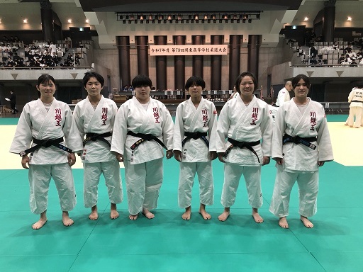 柔道部の写真