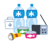 備蓄品のイラスト