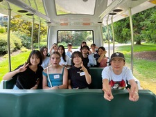 写真：オレゴンガーデン訪問の様子