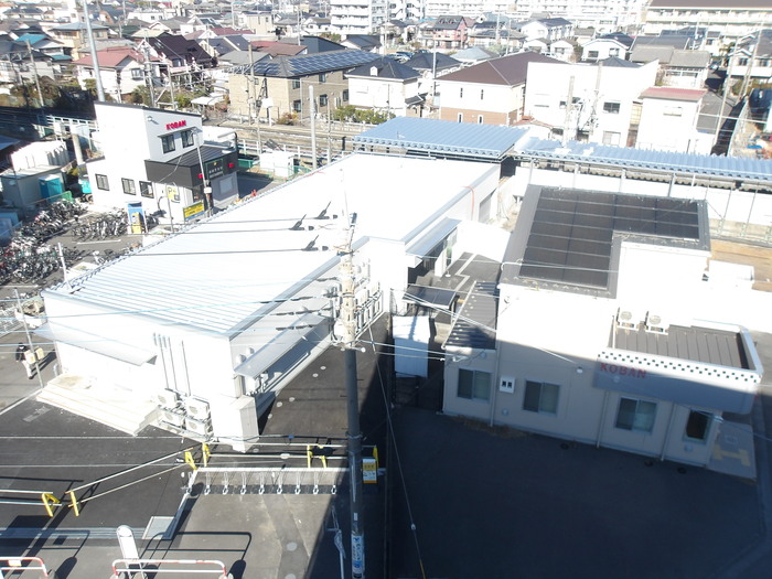 令和8年1月撮影写真その2　新しい交番の建築中