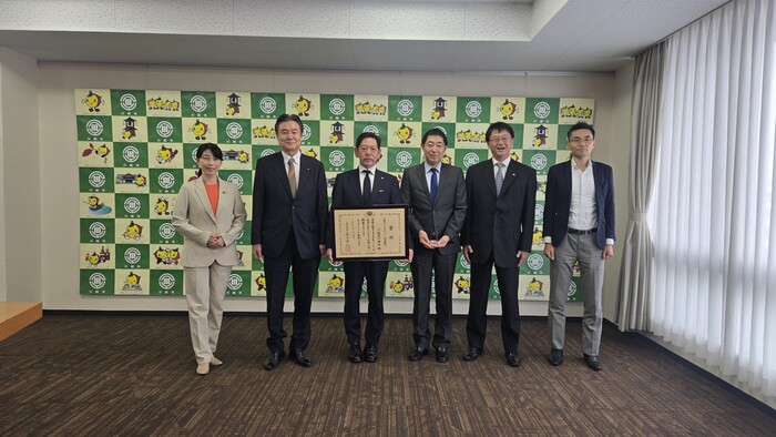 写真:アワード受賞者との記念写真