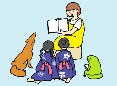 イラスト:おはなし会
