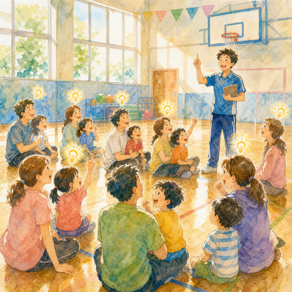講話の様子