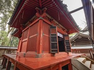 八坂神社社殿写真