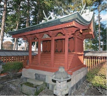 日枝神社本殿写真