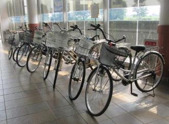 リサイクル自転車の写真