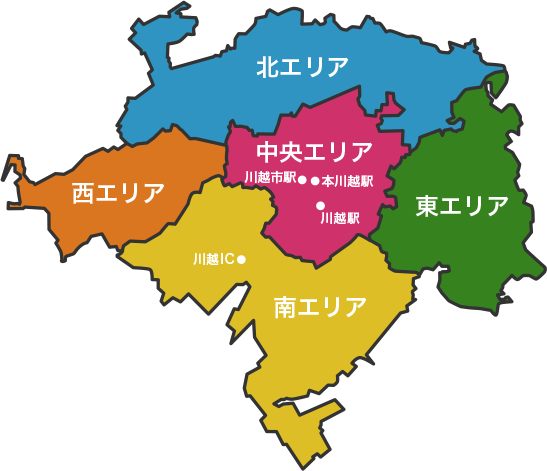 川越地図